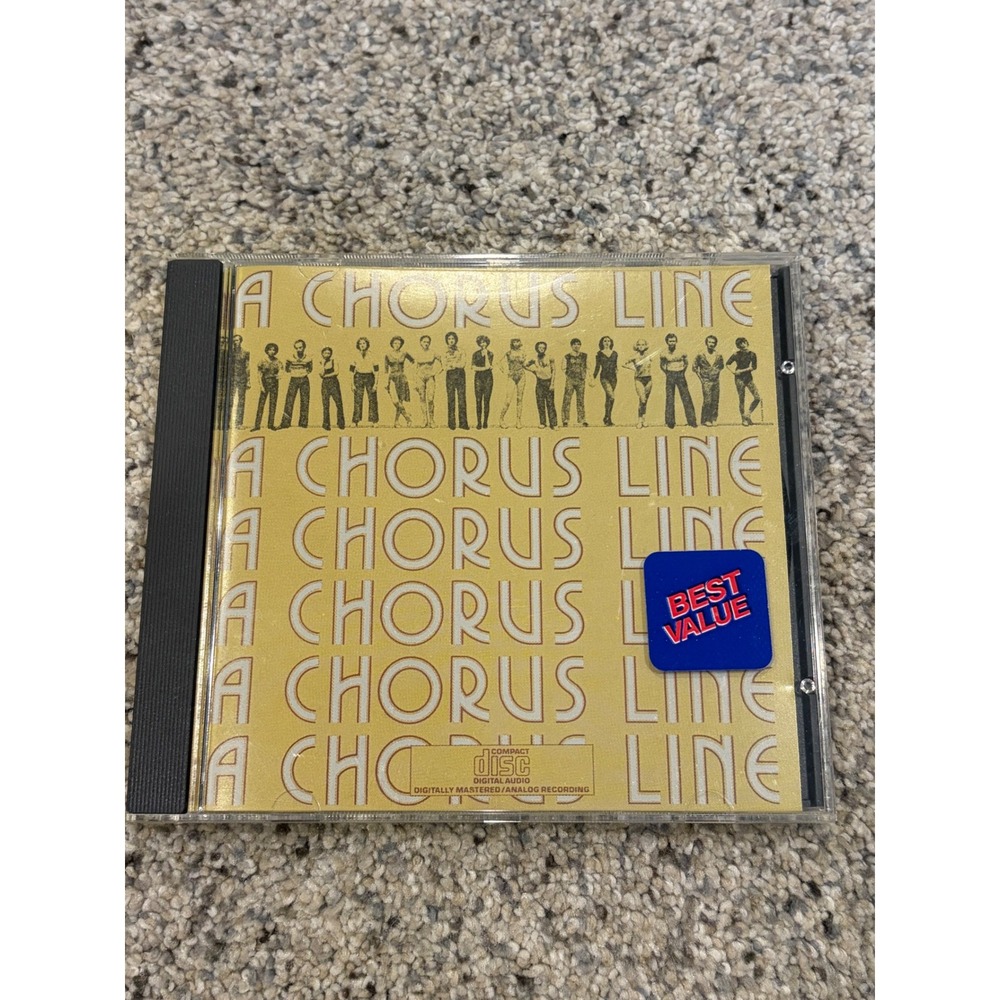 A Chorus Line Original Cast Recording CD Columbia CK 33581 Broadway Musical